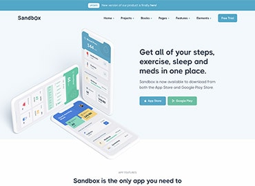 Sandbox - Modern & Multipurpose Bootstrap 5 Template